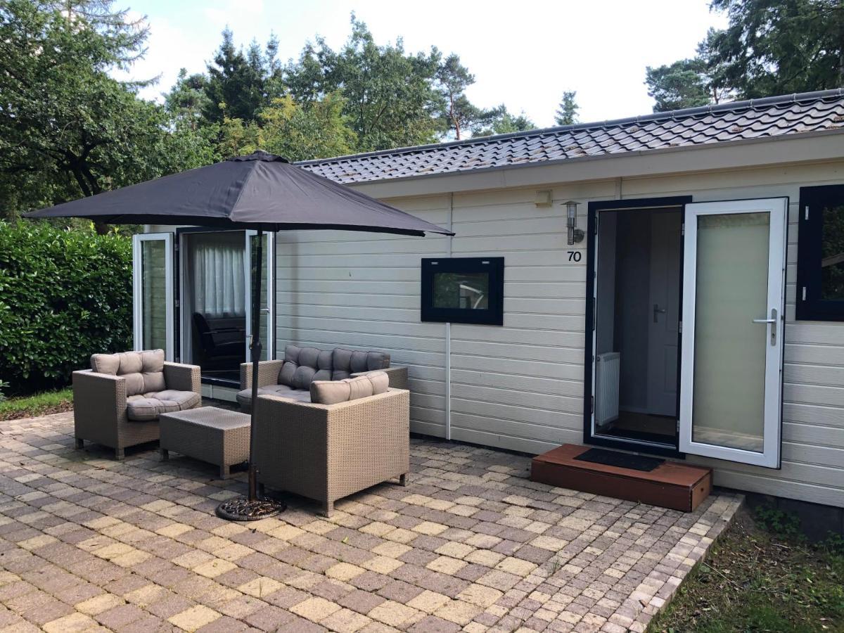 הוילה Hattemerbroek Vrijstaand Chalet In Bospark מראה חיצוני תמונה