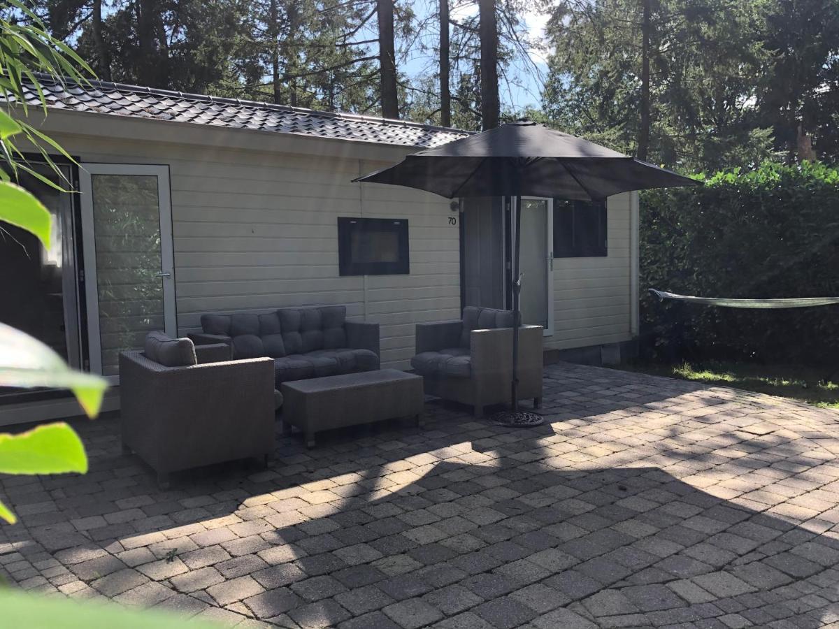הוילה Hattemerbroek Vrijstaand Chalet In Bospark מראה חיצוני תמונה